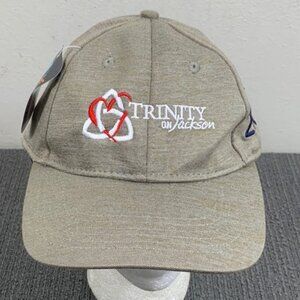 Trinity on Jackson Baseball Hat Mens OSFM Beige Gray Project 216 Strapback OC